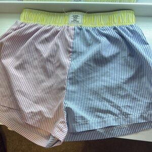Classic Striped Boxer Shorts - Pink and Blue